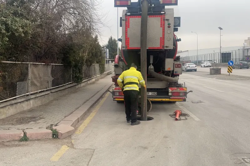 Çankaya Su Baskını Sonrası Kanal Temizliği